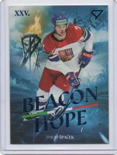 SportZoo Hokejové Česko 2026 BEACON OF HOPE Base # BH-12 Špaček David