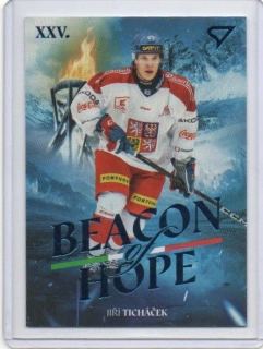 SportZoo Hokejové Česko 2026 BEACON OF HOPE Base # BH-13 Ticháček Jiří