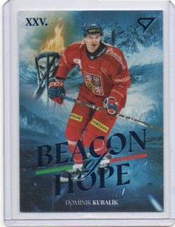 SportZoo Hokejové Česko 2026 BEACON OF HOPE Base # BH-21 Kubalík Dominik