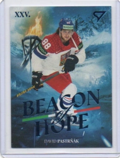 SportZoo Hokejové Česko 2026 BEACON OF HOPE Base # BH-24 Pastrňák David