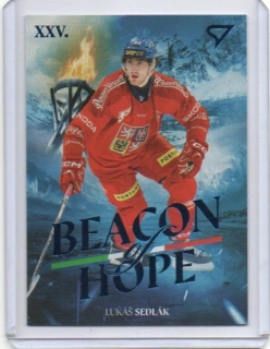 SportZoo Hokejové Česko 2026 BEACON OF HOPE Base # BH-25 Sedlák Lukáš