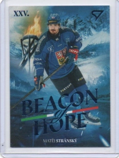 SportZoo Hokejové Česko 2026 BEACON OF HOPE Base # BH-26 Stránský Matěj