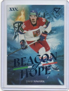 SportZoo Hokejové Česko 2026 BEACON OF HOPE Base # BH-27 Tomášek David
