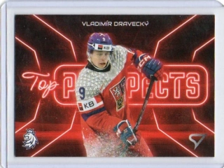 SportZoo Hokejové Česko 2026 TOP PROSPECTS Base # TP-04 Dravecký Vladimír