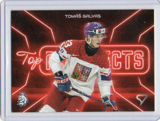 SportZoo Hokejové Česko 2026 TOP PROSPECTS Base # TP-06 Galvas Tomáš