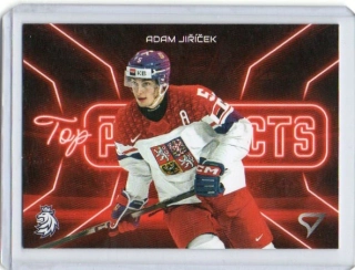 SportZoo Hokejové Česko 2026 TOP PROSPECTS Base # TP-08 Jiříček Adam