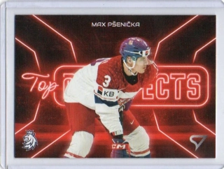 SportZoo Hokejové Česko 2026 TOP PROSPECTS Base # TP-13 Pšenička Max