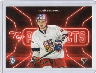 SportZoo Hokejové Česko 2026 TOP PROSPECTS Base # TP-15 Zielinski Aleš