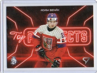 SportZoo Hokejové Česko 2026 TOP PROSPECTS Base # TP-16 Benák Adam