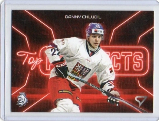 SportZoo Hokejové Česko 2026 TOP PROSPECTS Base # TP-23 Chludil Danny