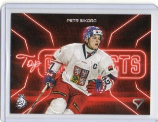 SportZoo Hokejové Česko 2026 TOP PROSPECTS Base # TP-32 Sikora Petr