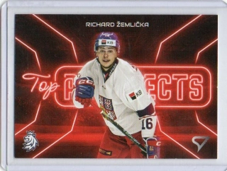 SportZoo Hokejové Česko 2026 TOP PROSPECTS Base # TP-36 Žemlička Richard