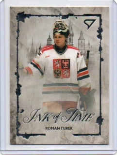 SportZoo Hokejové Česko 2026 INK OF TIME Base # IT-1 Turek Roman (G)