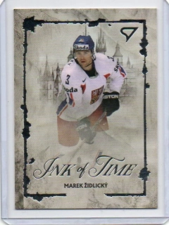 SportZoo Hokejové Česko 2026 INK OF TIME Base # IT-4 Židlický Marek