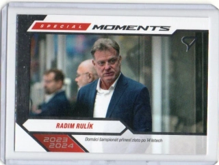 SportZoo Hokejové Česko 2026 SPECIAL MOMENTS Base # SM-20 Rulík Radim