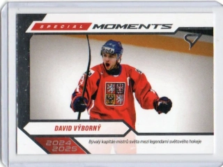 SportZoo Hokejové Česko 2026 SPECIAL MOMENTS Base # SM-26 Výborný David