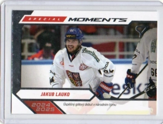 SportZoo Hokejové Česko 2026 SPECIAL MOMENTS Base # SM-27 Lauko Jakub