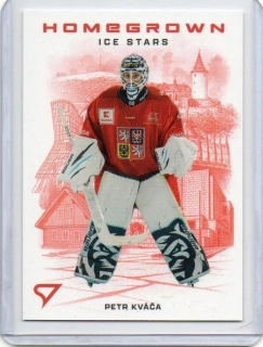 SportZoo Hokejové Česko 2026 HOMEGROWN ICE STARS Base # HS-02 Kváča Petr (G)