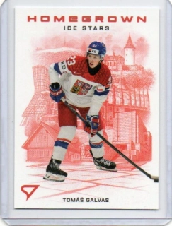 SportZoo Hokejové Česko 2026 HOMEGROWN ICE STARS Base # HS-04 Galvas Tomáš