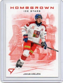 SportZoo Hokejové Česko 2026 HOMEGROWN ICE STARS Base # HS-08 Krejčík Jakub