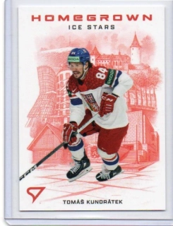 SportZoo Hokejové Česko 2026 HOMEGROWN ICE STARS Base # HS-09 Kundrátek Tomáš
