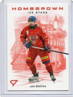 SportZoo Hokejové Česko 2026 HOMEGROWN ICE STARS Base # HS-11 Ščotka Jan