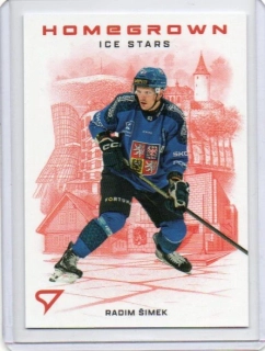 SportZoo Hokejové Česko 2026 HOMEGROWN ICE STARS Base # HS-12 Šimek Radim
