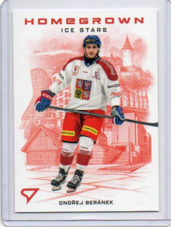 SportZoo Hokejové Česko 2026 HOMEGROWN ICE STARS Base # HS-14 Beránek Ondřej