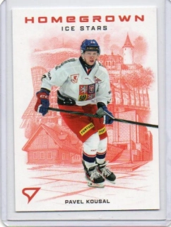 SportZoo Hokejové Česko 2026 HOMEGROWN ICE STARS Base # HS-20 Kousal Pavel