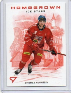 SportZoo Hokejové Česko 2026 HOMEGROWN ICE STARS Base # HS-21 Kovařčík Ondřej