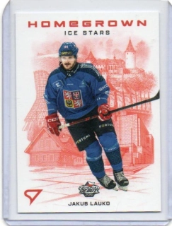 SportZoo Hokejové Česko 2026 HOMEGROWN ICE STARS Base # HS-24 Lauko Jakub