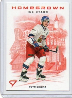 SportZoo Hokejové Česko 2026 HOMEGROWN ICE STARS Base # HS-26 Sikora Petr