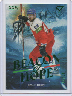  SportZoo Hokejové Česko 2026 BEACON OF HOPE x/50 # BH-17 Hertl Tomáš 