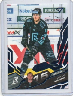SportZoo ELH 2025-2026 II.série AZURE BLUE # 293 Minárik Jakub - K.Vary