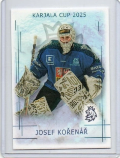 Real Cards 2025-2026 série 1 KARJALLA CUP Base # KC-11 Kořenář Josef (G)