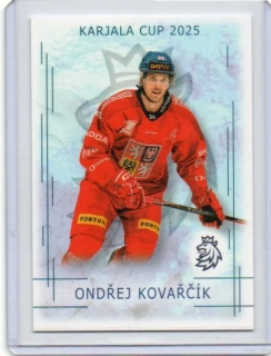 Real Cards 2025-2026 série 1 KARJALLA CUP Base # KC-13 Kovařčík Ondřej