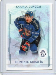Real Cards 2025-2026 série 1 KARJALLA CUP Base # KC-14 Kubalík Dominik