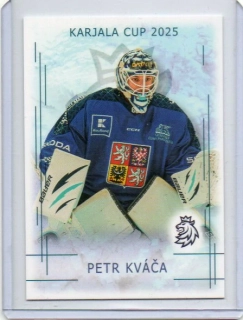 Real Cards 2025-2026 série 1 KARJALLA CUP Base # KC-17 Kváča Petr (G)