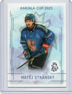 Real Cards 2025-2026 série 1 KARJALLA CUP Base # KC-22 Stránský Matěj