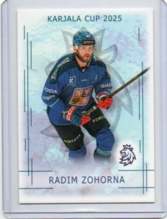 Real Cards 2025-2026 série 1 KARJALLA CUP Base # KC-26 Zohorna Radim