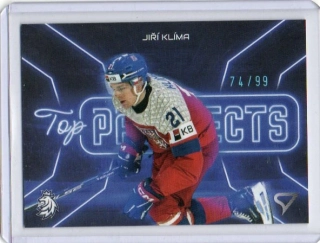 SportZoo Hokejové Česko 2026 TOP PROSPECTS x/99 # TP-25 Klíma Jiří