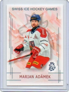 Real Cards 2025-2026 série 1 SWISS HOCKEY GAMES Base # SHG-01 Adámek Marian