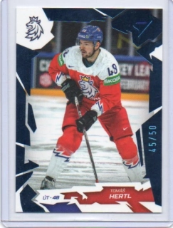 SportZoo Hokejové Česko 2026 BLUE x/50 # 29 Hertl Tomáš