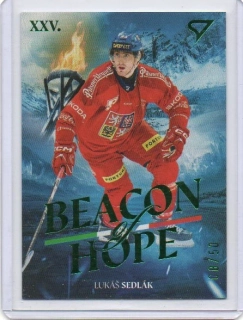 SportZoo Hokejové Česko 2026 BEACON OF HOPE x/50 # BH-25 Sedlák Lukáš