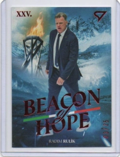 SportZoo Hokejové Česko 2026 BEACON OF HOPE x/25 # BH-01 Rulík Radim