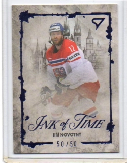 SportZoo Hokejové Česko 2026 INK OF TIME x/50 # IT-6 Novotný Jiří