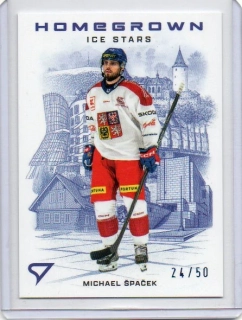 SportZoo Hokejové Česko 2026 HOMEGROWN ICE STARS x/50 # HS-27 Špaček Michael