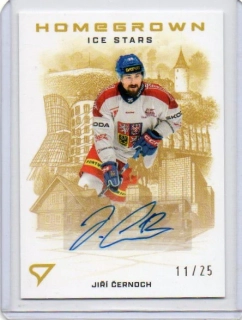 SportZoo Hokejové Česko 2026 HOMEGROWN ICE STARS AU Signature x/25 # HSS-JC Černoch Jiří