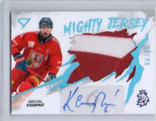 SportZoo Hokejové Česko 2026 MIGHTY JERSEY AU Sign. x/20 # MJS-MK Kempný Michal
