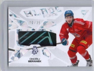 SportZoo Hokejové Česko 2026 BLADE FORCE x/35 # BF-OB Beránek Ondřej